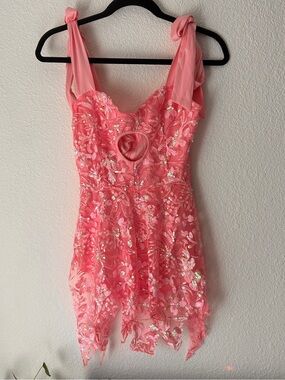 iHeartRaves Pink Mystical Magic Fairy Dress